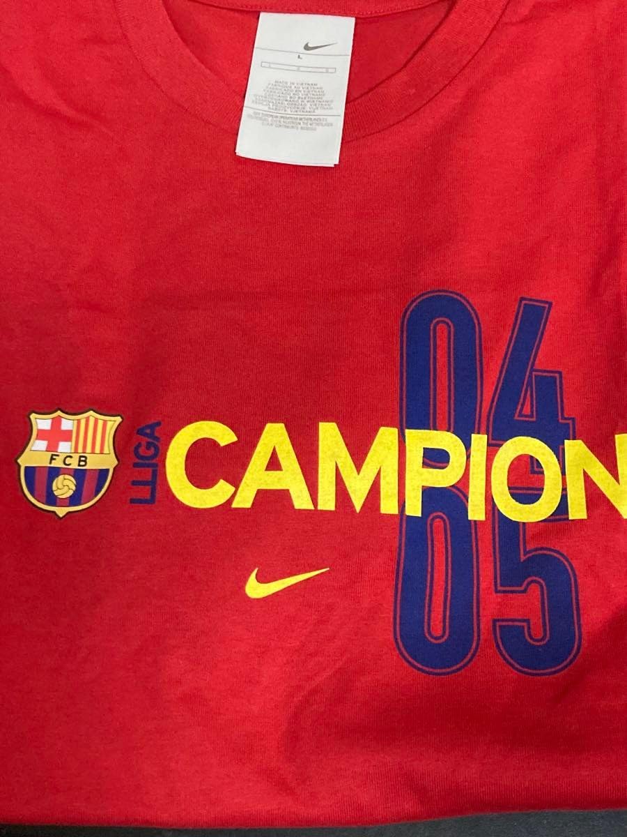 Amazon.co.jp: FCバルセロナ リーガ優勝記念Tシャツ（L